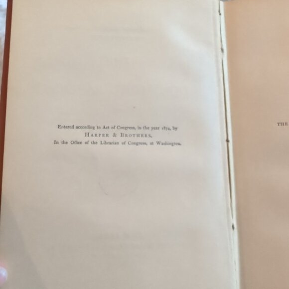 Ugly-Girl Papers from Harpers Bazar 1874 First Ed HC Ladies Beauty Tips Rare - Picture 7 of 10